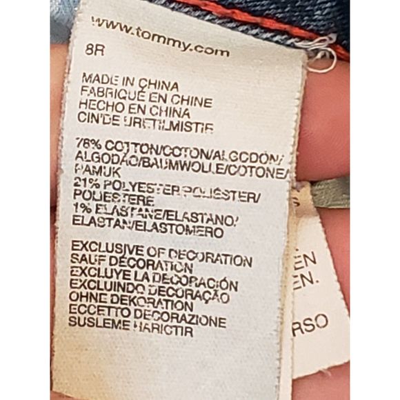 Women's Tommy Hilfiger, Skinny Jeans, 8R, 28W x 33L, Blue - Picture 5 of 5